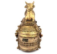Tribal Nandi Brass Jewellery Box