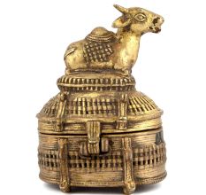 Tribal Nandi Brass Jewellery Box