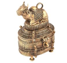 Tribal Nandi Brass Jewellery Box