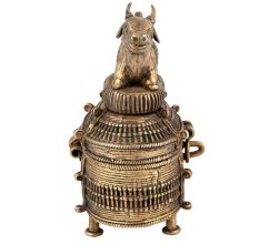 Tribal Nandi Brass Jewellery Box