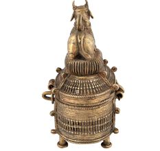Tribal Nandi Brass Jewellery Box