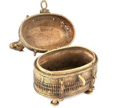 Tribal Nandi Brass Jewellery Box