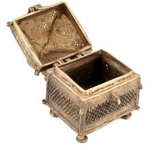 Tribal Bird Brass Box