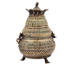 Tribal Pot Shape Box