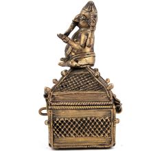 Tribal Square Ganesh Box