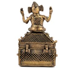 Tribal Square Ganesh Box