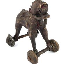 Brass India Temple Pull Toy