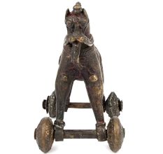 Brass India Temple Pull Toy