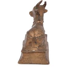 Brass Lord of Shiva Nandi Statue Figurine