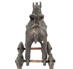 Indian Temple Toy Of Horse And Rider