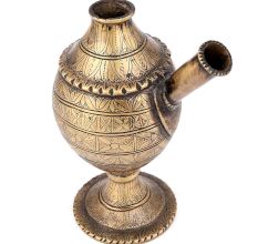 Hand Crafted Fine Engraved Enamel Hookah Base