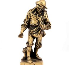 Brass English Man Statue