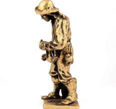 Brass English Man Statue