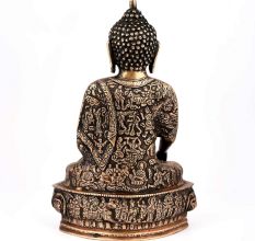 Brass Sitting Lord Buddha Idol