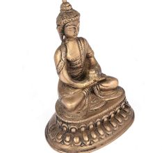 Brass Buddha Sitting Statue