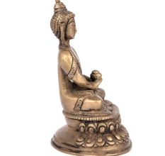 Brass Buddha Sitting Statue