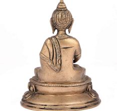 Brass Buddha Sitting Statue
