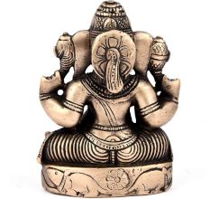 Handmade Brass Ganesha Statue for Puja