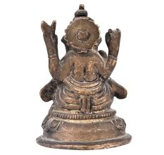 Brass Ganesha Sculpture