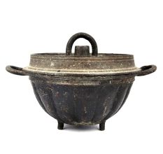 Vintage Brass Hot Fire Pot