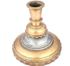 Contemporary Brass Hookah Base