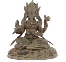 Brass Lord Ganesha Statue