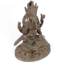 Brass Lord Ganesha Statue
