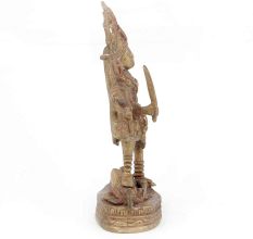 Brass Kali Goddess Statue