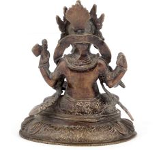 Bronze Ganesh (Ganesha) Hindu Elephant God Statue