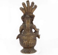 Brass Sheshnaag Lord Ganesha