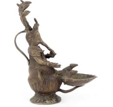 Brass Sheshnaag Lord Ganesha