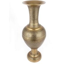 Vintage Tall Brass Vase