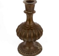 Vintage Engraved Brass Hookah Base Pot