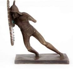 Bronze Statuette of Hoplomachus