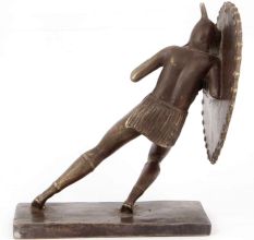 Bronze Statuette of Hoplomachus
