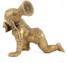 Brass Laddu Gopal Statue