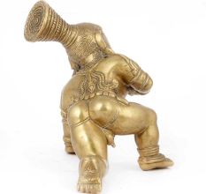 Brass Laddu Gopal Statue