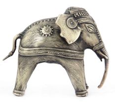 Brass Dhokra Elephant Statue