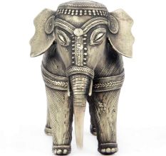 Brass Dhokra Elephant Statue