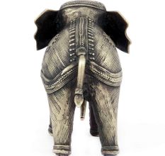 Brass Dhokra Elephant Statue
