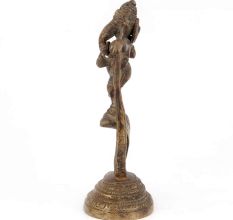 Lord Ganesha Dancing On Sheshnag Brass Statue