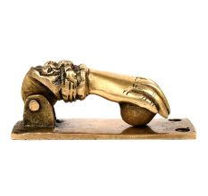 Brass Hand Shaped Door Knocker