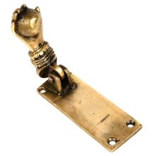 Brass Hand Shaped Door Knocker