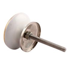 Purple Waxflower Flat Ceramic Cabinet Knob Online