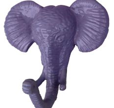 Lilac Elephant Hooks