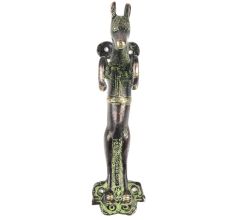Carved Horse Figurine Bronze Door Handle