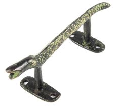 Black Serpent Bronze Door Handle