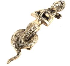Gold Brass Serpent Naga Door Handle