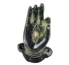 Bronze Mudra Door Handle with Index Finger