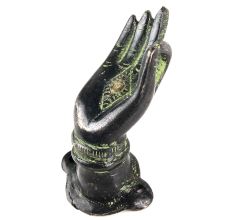 Bronze Mudra Door Handle with Index Finger